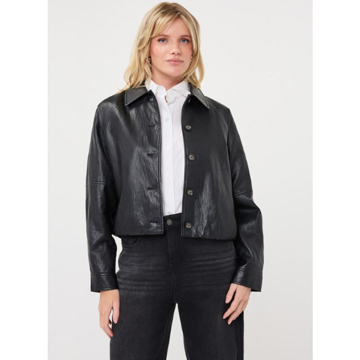 Esqualo Jacket Balloon PU Crinkle