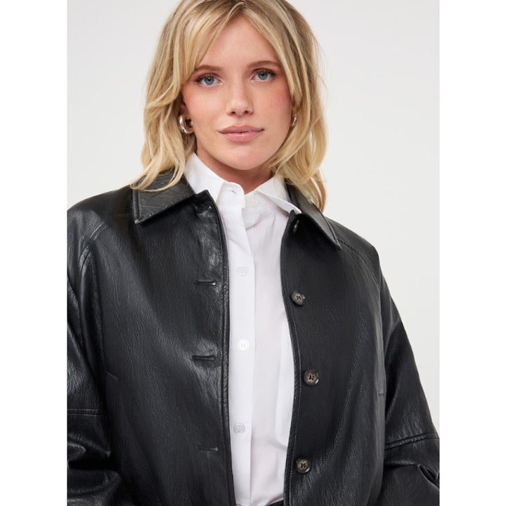 Esqualo Jacket Balloon PU Crinkle