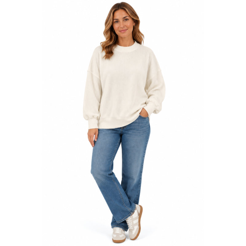 TIO Essentials Mock Neck Sweater