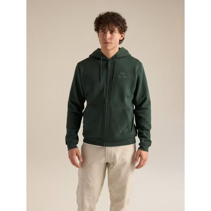 Polaire à capuche entièrement zippée Emblem pour homme Arc'teryx