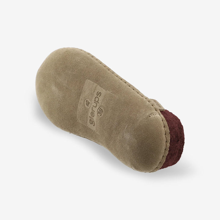 Glerups SIip-On - Leather - Beet