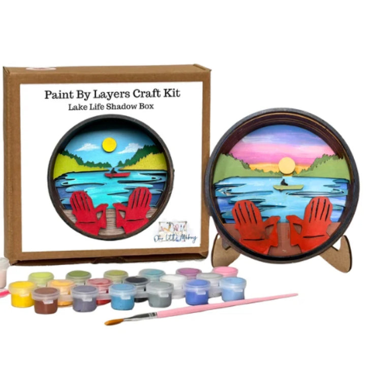 Our Little Makery Paint By Layers Craft Kit