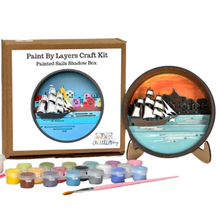 Our Little Makery Paint By Layers Craft Kit