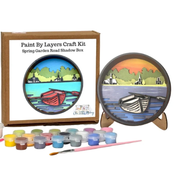 Our Little Makery Paint By Layers Craft Kit