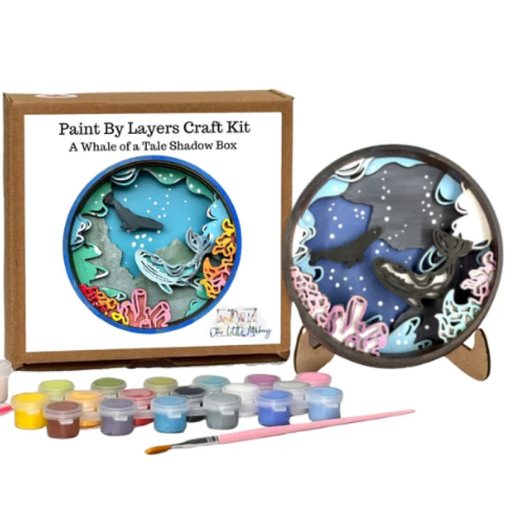 Our Little Makery Paint By Layers Craft Kit