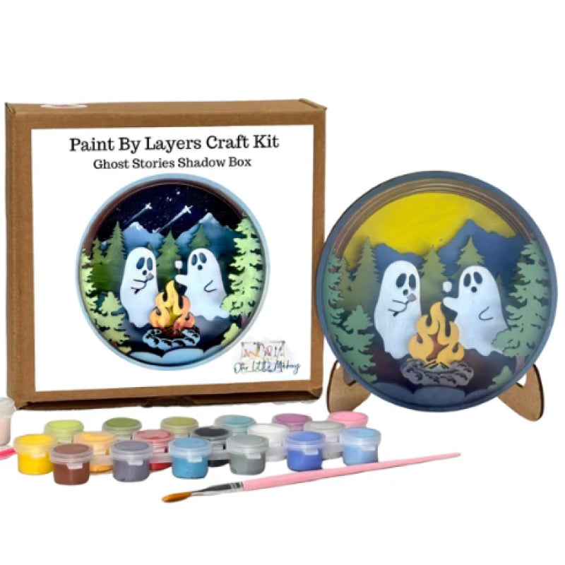 Our Little Makery Paint By Layers Craft Kit