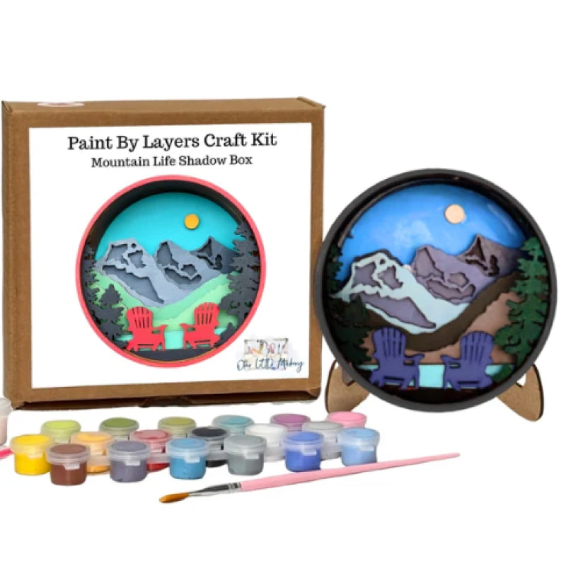 Our Little Makery Paint By Layers Craft Kit