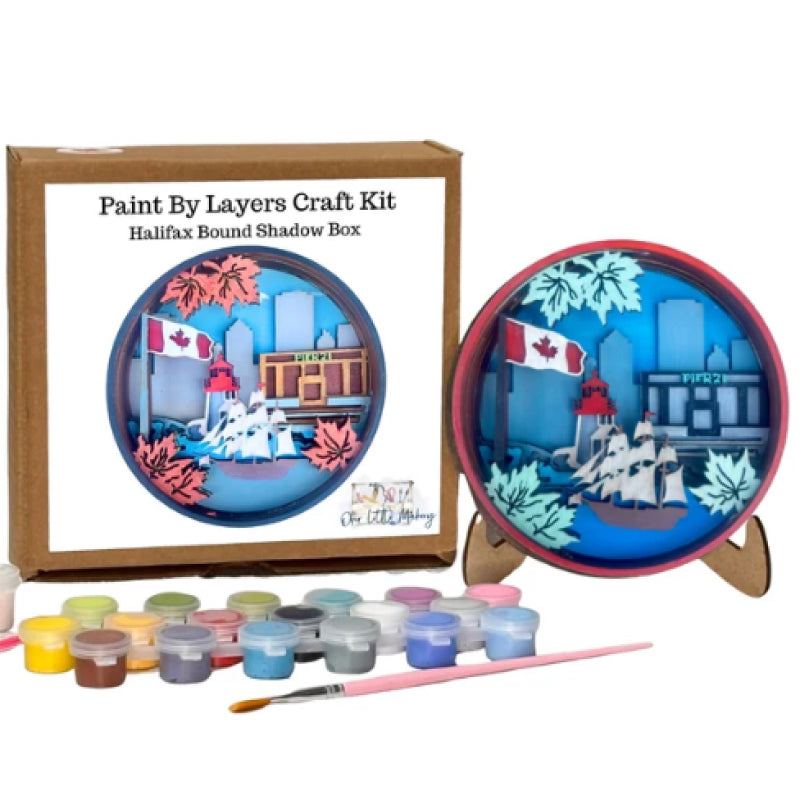 Our Little Makery Paint By Layers Craft Kit