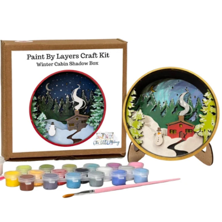 Our Little Makery Paint By Layers Craft Kit
