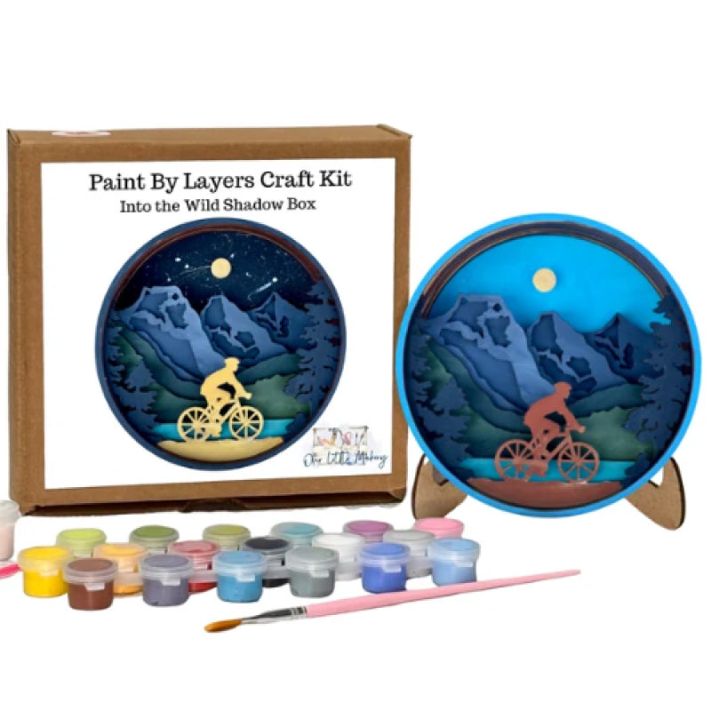Our Little Makery Paint By Layers Craft Kit