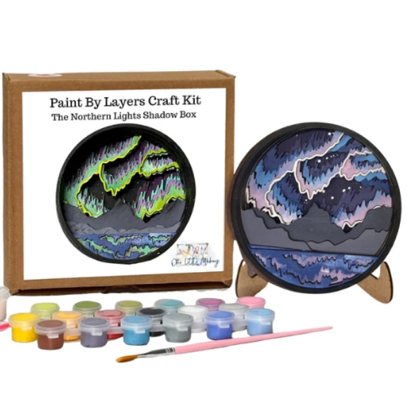 Our Little Makery Paint By Layers Craft Kit