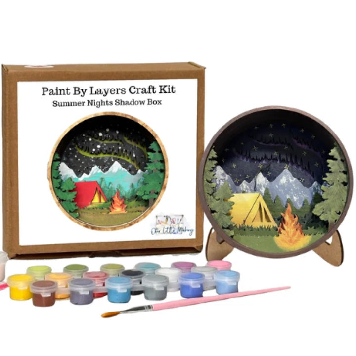Our Little Makery Paint By Layers Craft Kit