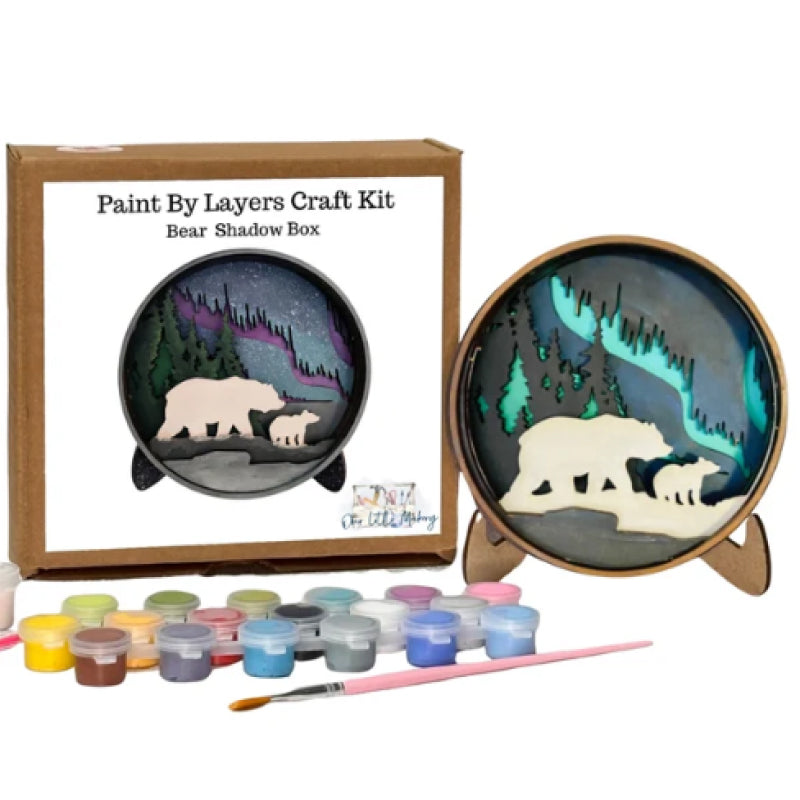 Our Little Makery Paint By Layers Craft Kit