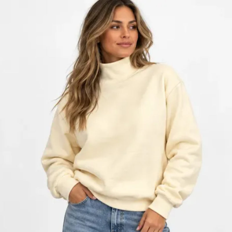 TIO Essentials Mock Neck Sweater