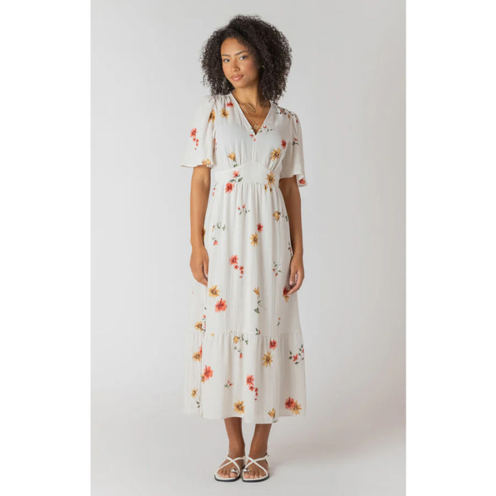Room 34 Short Sleeve Maxi Dress