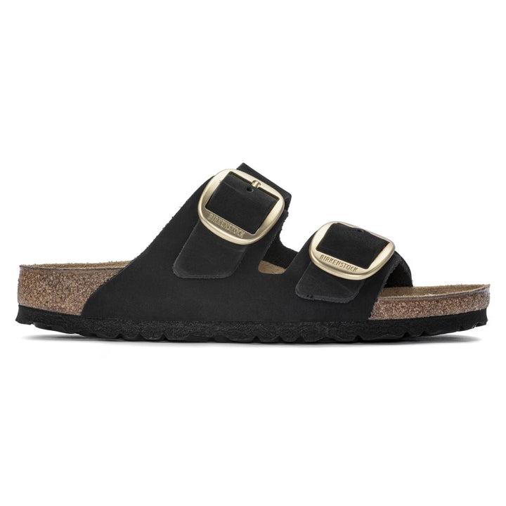 Birkenstock Arizona Big Buckle Black Nubuck - Narrow