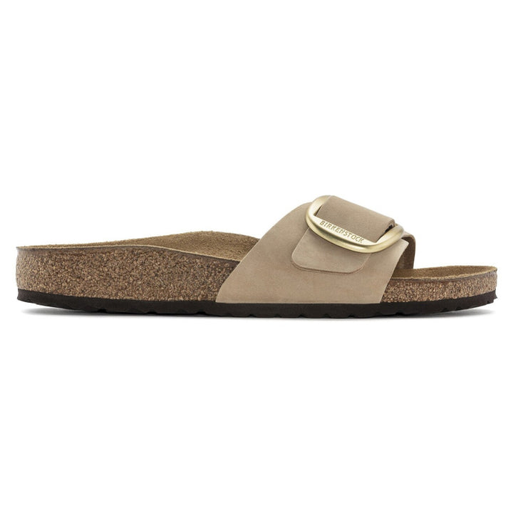 Birkenstock Madrid Big Buckle Sandcastle Nubuck - Narrow