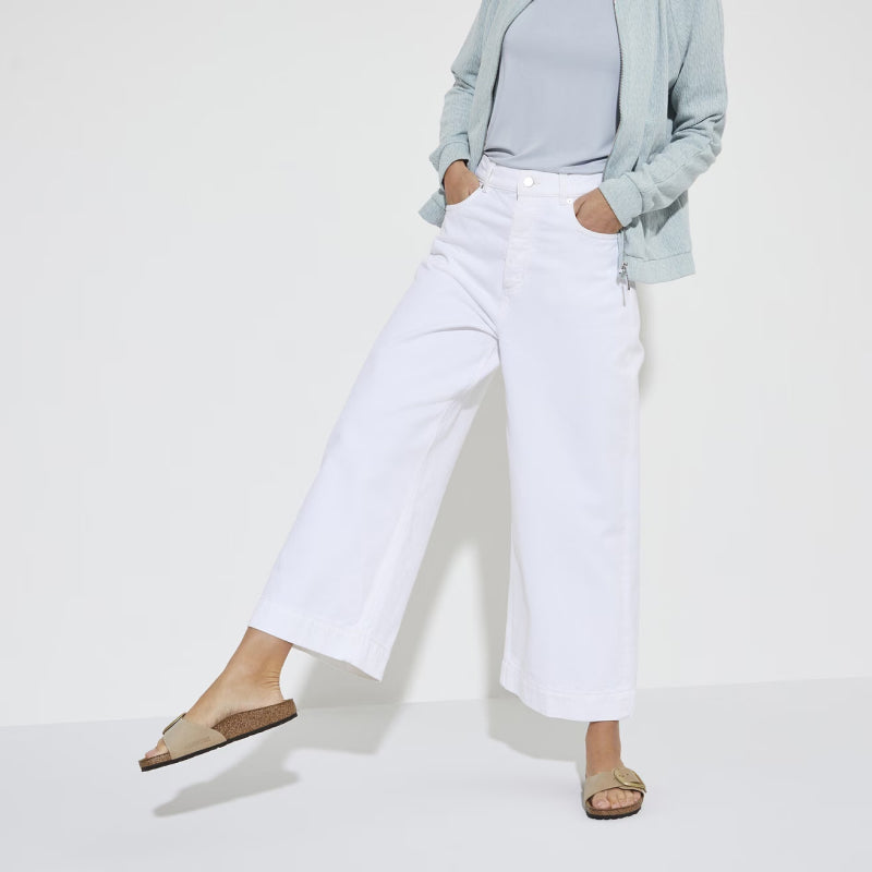 Birkenstock Madrid Big Buckle Sandcastle Nubuck - Narrow