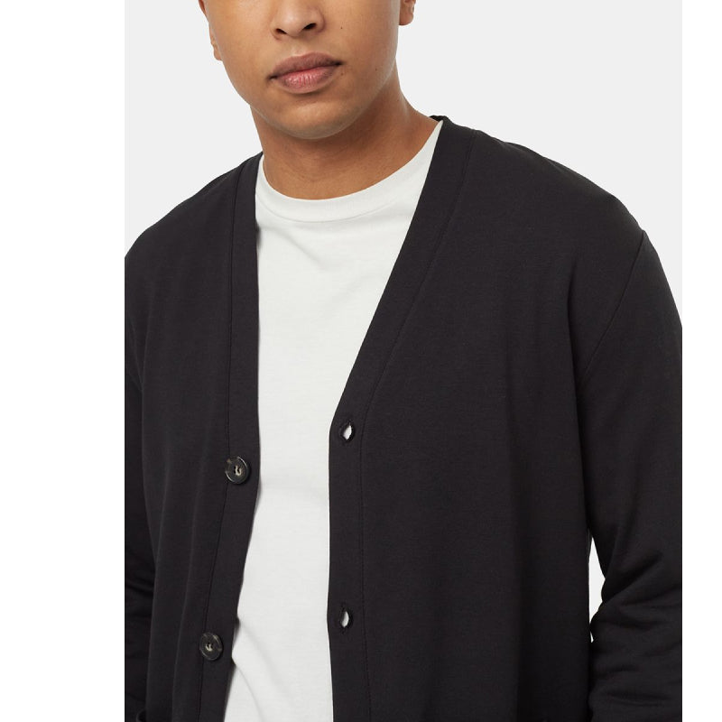 Tentree Men's SoftTerry Light Button Front Cardigan