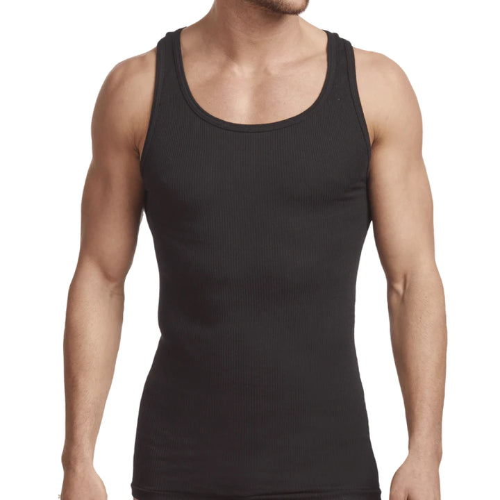 Chemise athlétique haut de gamme Stanfields pour hommes - paquet de 2