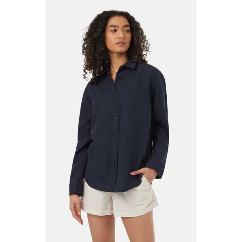 Tentree Hemp Button Front Shirt