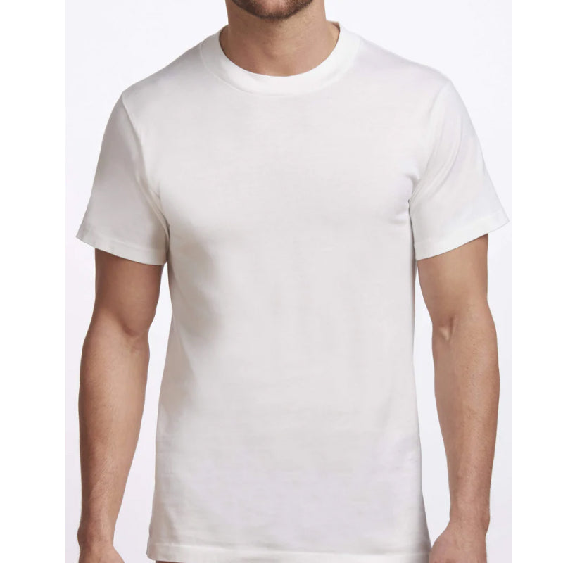 Stanfields Men's Premium Crew Neck T-Shirt - 2 Pack