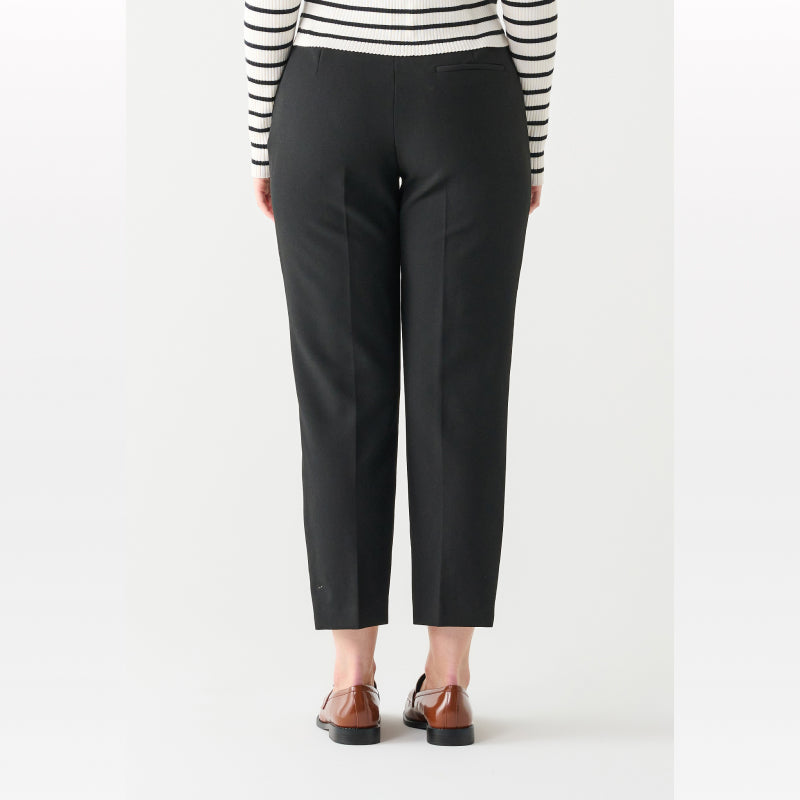 Black Tape High Waisted Pintuct Pant
