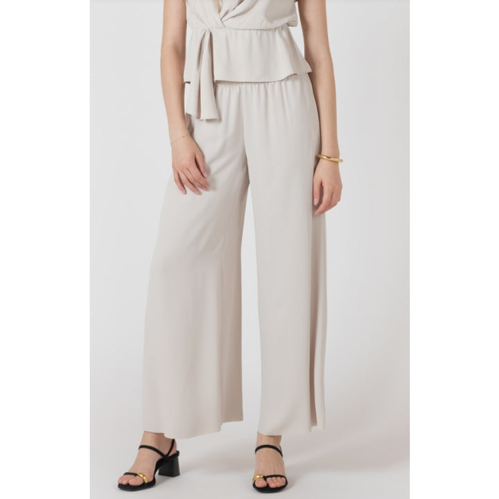 Black Tape Flowy Wide Leg Pant