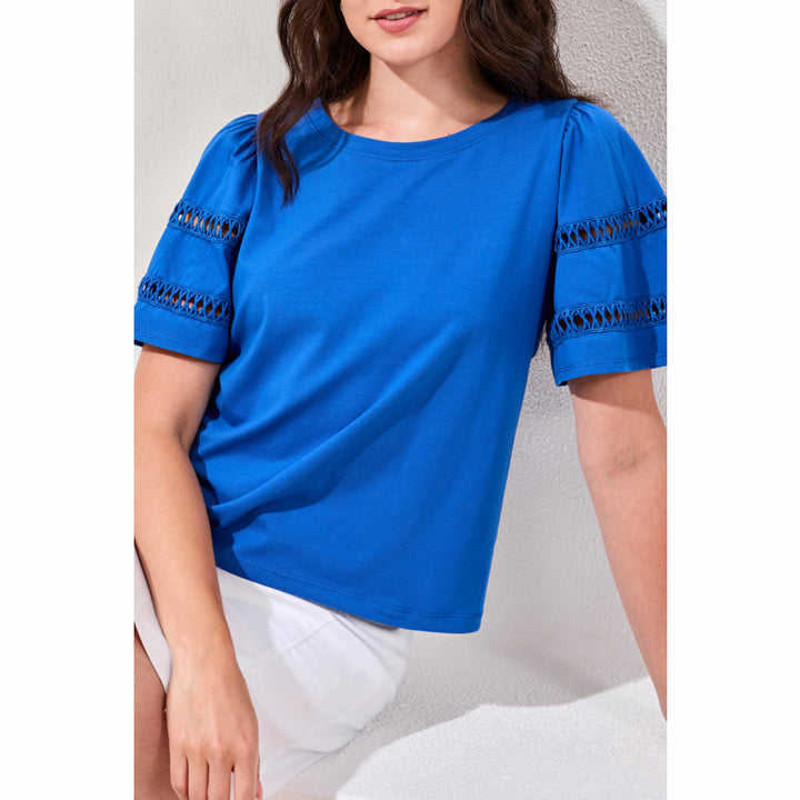 Tribal Flutter Sleeve Top