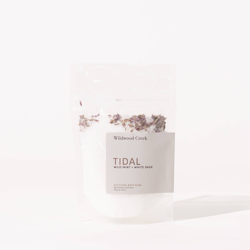 Wildwood Creek Tidal Relaxing Mini Natural Spa Bath Soak | Vegan, Organic