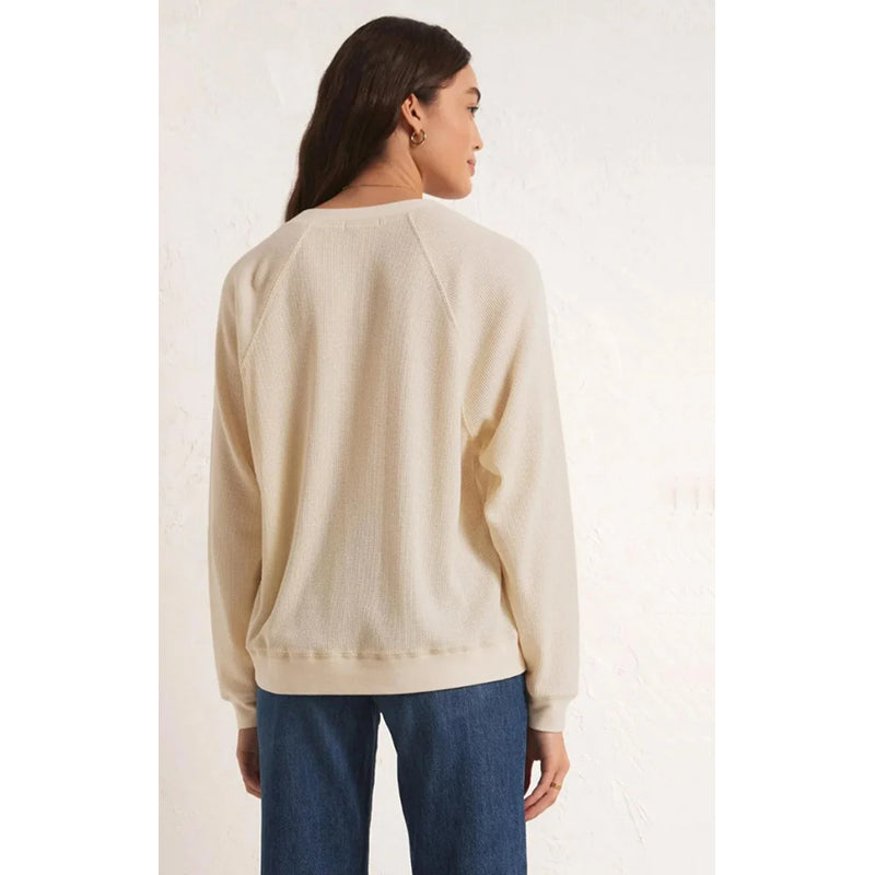 Z Supply Arlo V-Neck Waffle Top