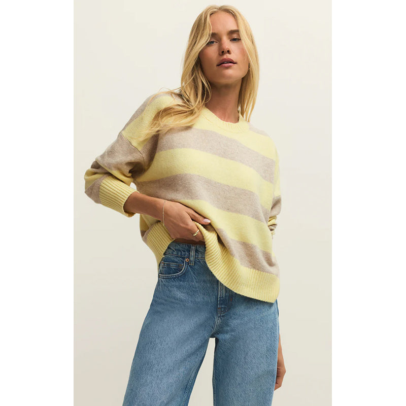 Z Supply Cirrus Stripe Sweater