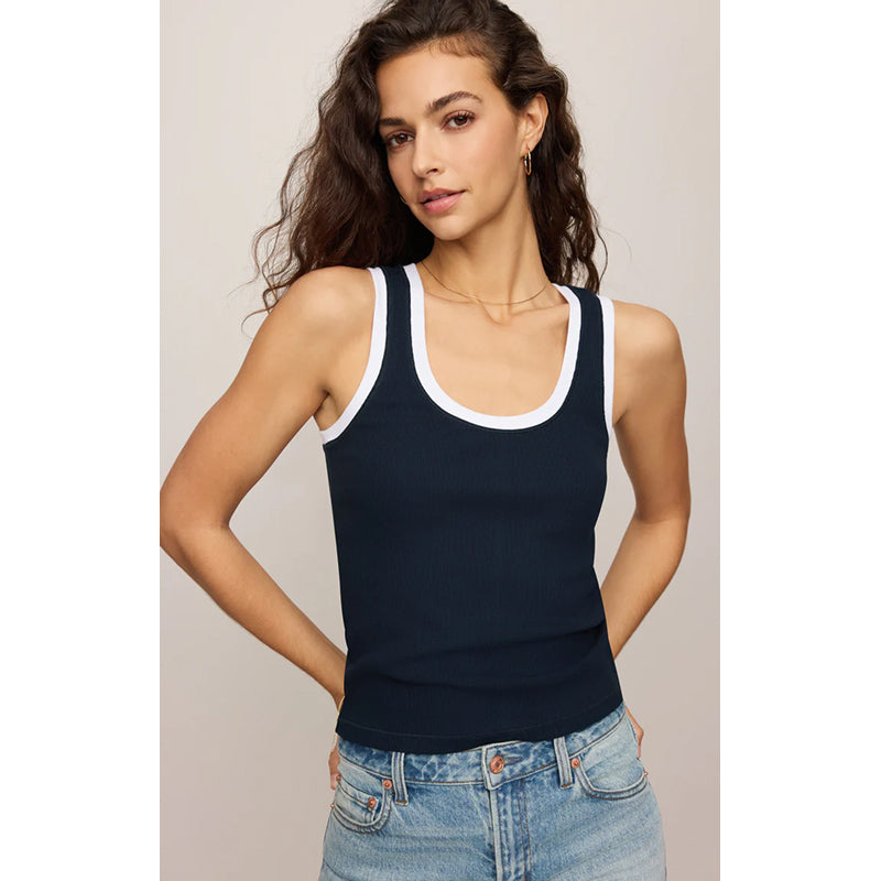 Z Supply Sirena Colorblocked Rib Tank