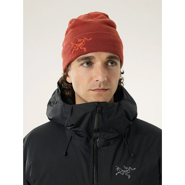 Bonnet brodé avec oiseau d'Arc'teryx