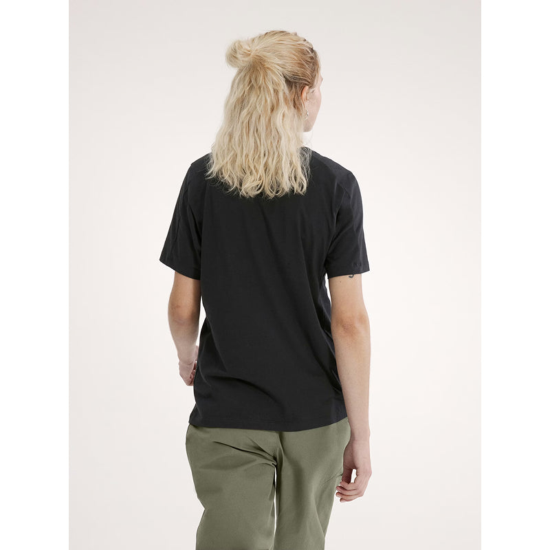 Arc'teryx Women's Kragg SL Cotton Emblem Crew Short Sleeve