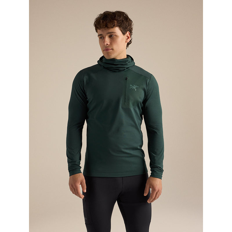Sweat à capuche Arcteryx Rho LT pour hommes 