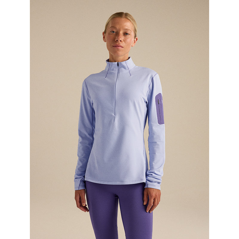 Haut zippé Rho pour femme Arc'teryx