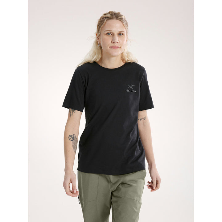 Arc'teryx Women's Kragg SL Cotton Emblem Crew Short Sleeve