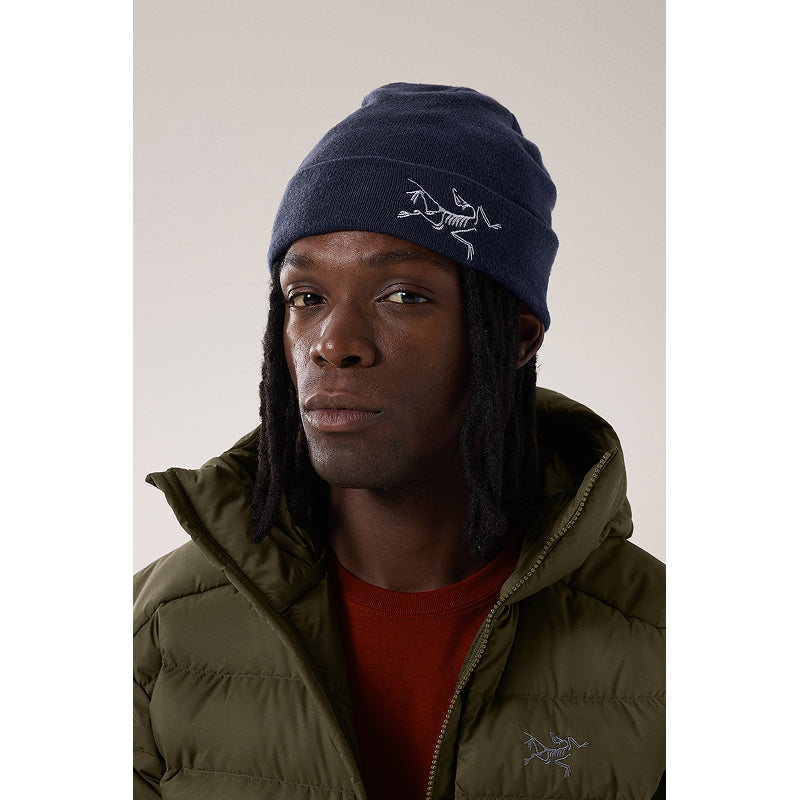 Bonnet brodé avec oiseau d'Arc'teryx