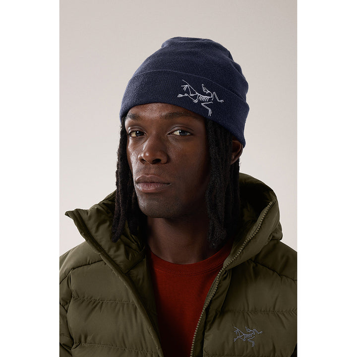 Bonnet brodé avec oiseau d'Arc'teryx