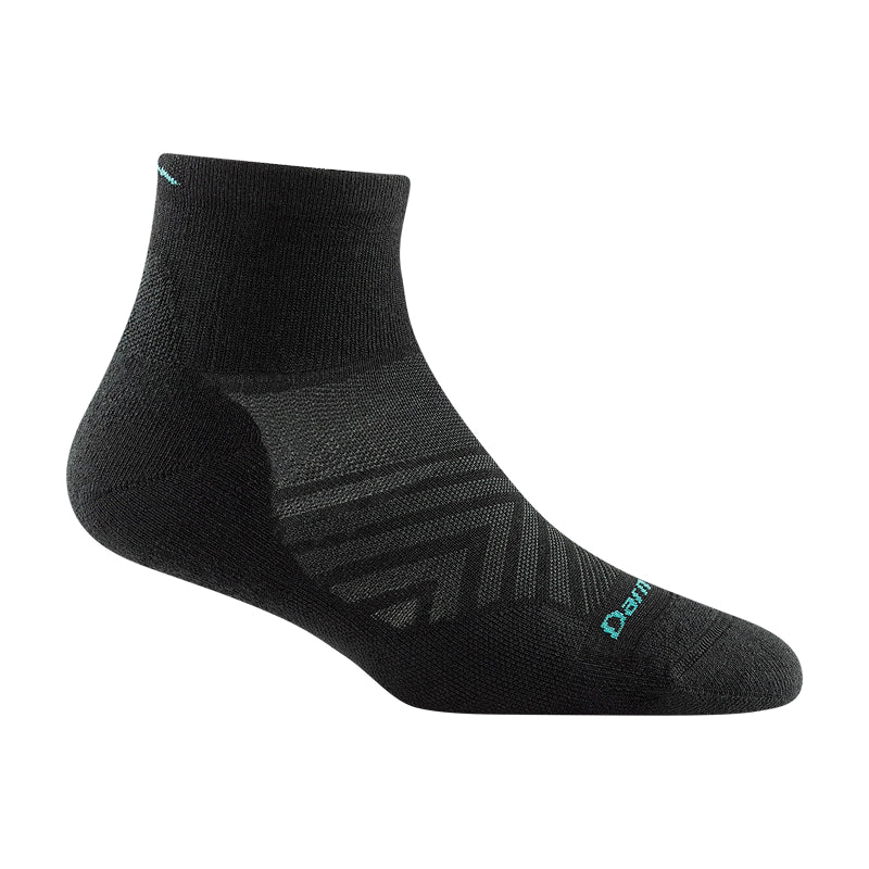 Chaussettes de course ultra-légères Darn Tough Run Quarter pour femmes