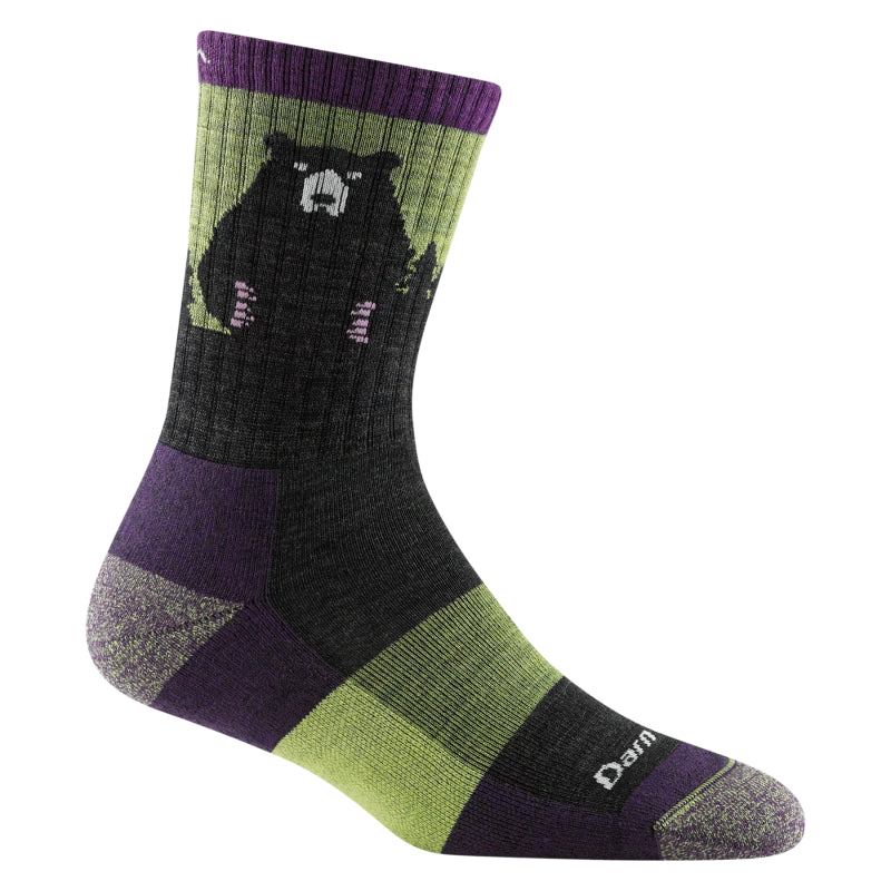 Darn Tough Bear Town Micro Crew Chaussettes de randonnée légères pour femme