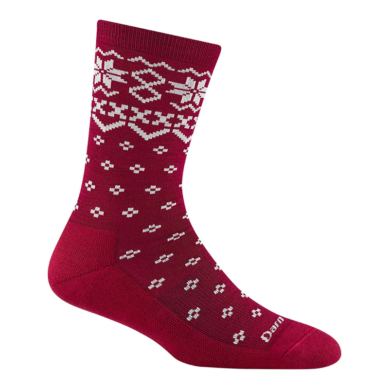 Darn Tough Women's Shetland Crew Lightweight Lifestyle Sock with Cushion