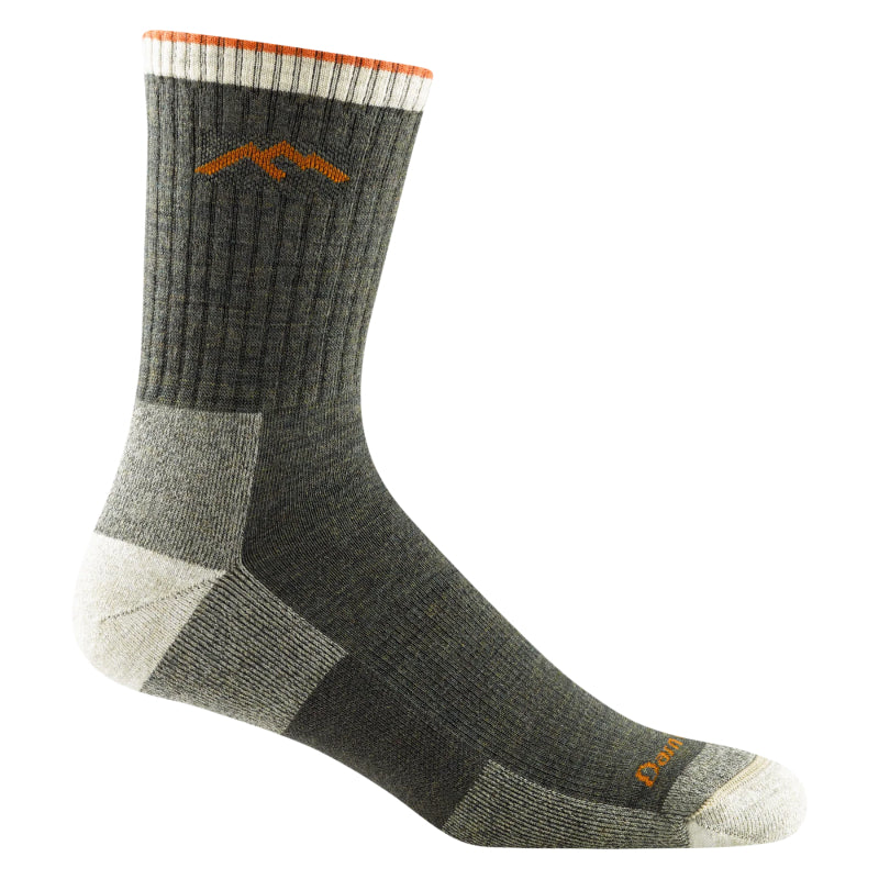 Darn Tough Hiker Micro Crew Midweight avec chaussettes coussinées pour hommes