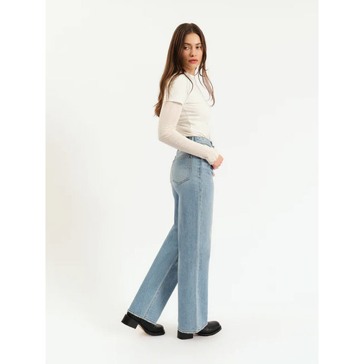 Daze Denim City Straight High Rise Straight Leg - Be Mine Vintage