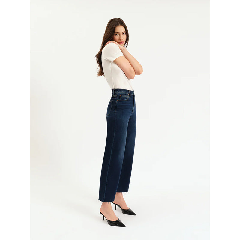 Daze Denim Pleaser High Rise Wide Ankle - Magic Hour