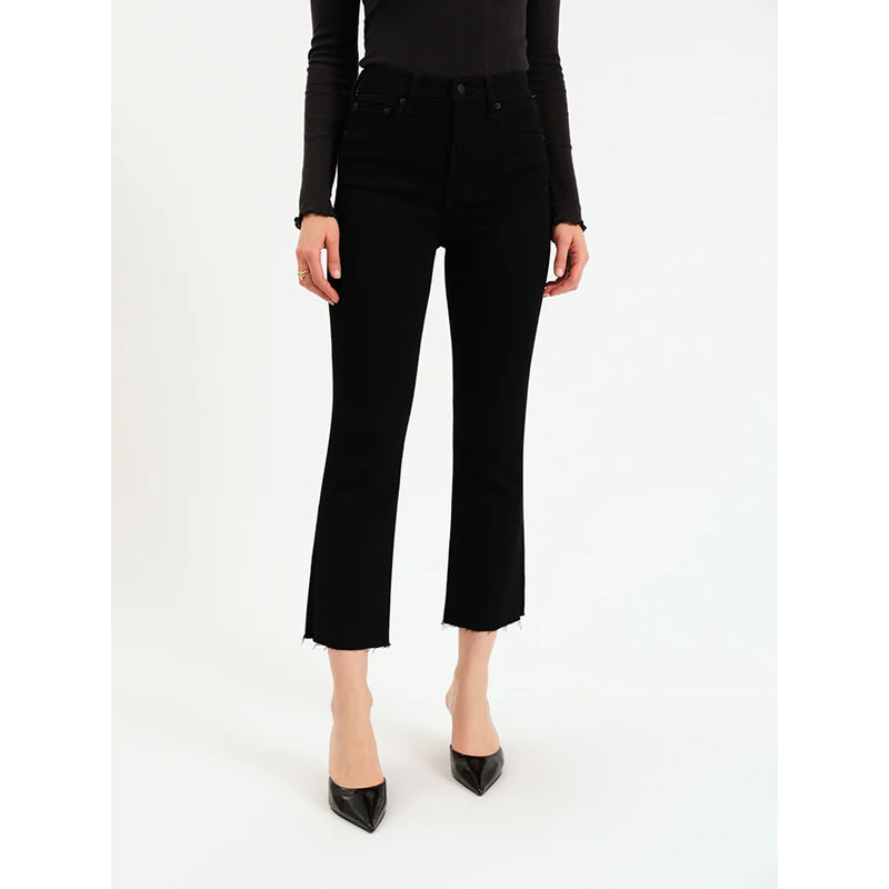 Daze Denim Shy Girl Crop Flare - After Party