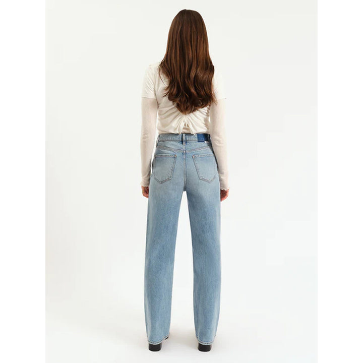 Daze Denim City Straight High Rise Straight Leg - Be Mine Vintage