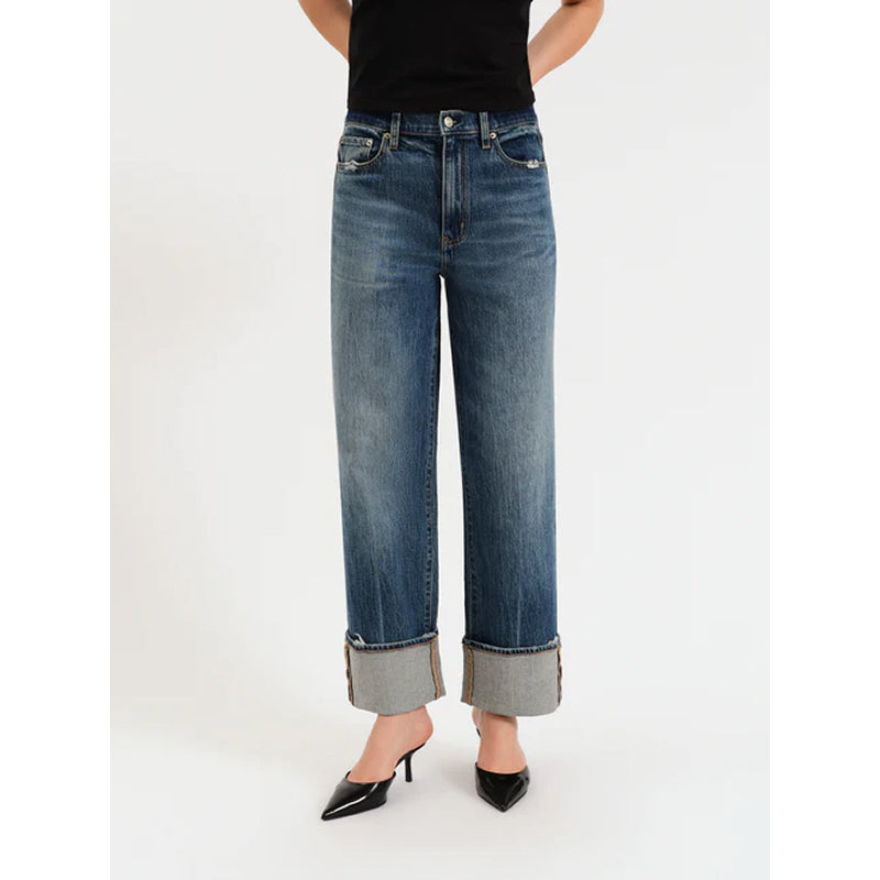 Daze Denim Eastside High Rise Loose - Crush Hour