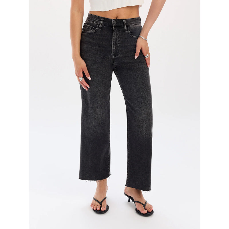 Daze Denim Pleaser High Rise Wide Ankle - Twilight